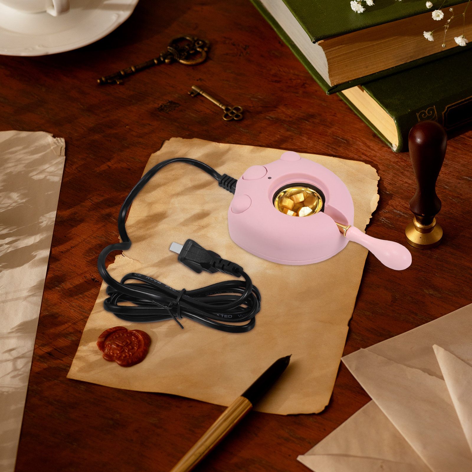 Wax Seal Letter Kit - Wax Seal Furnace Electric Melting Tool