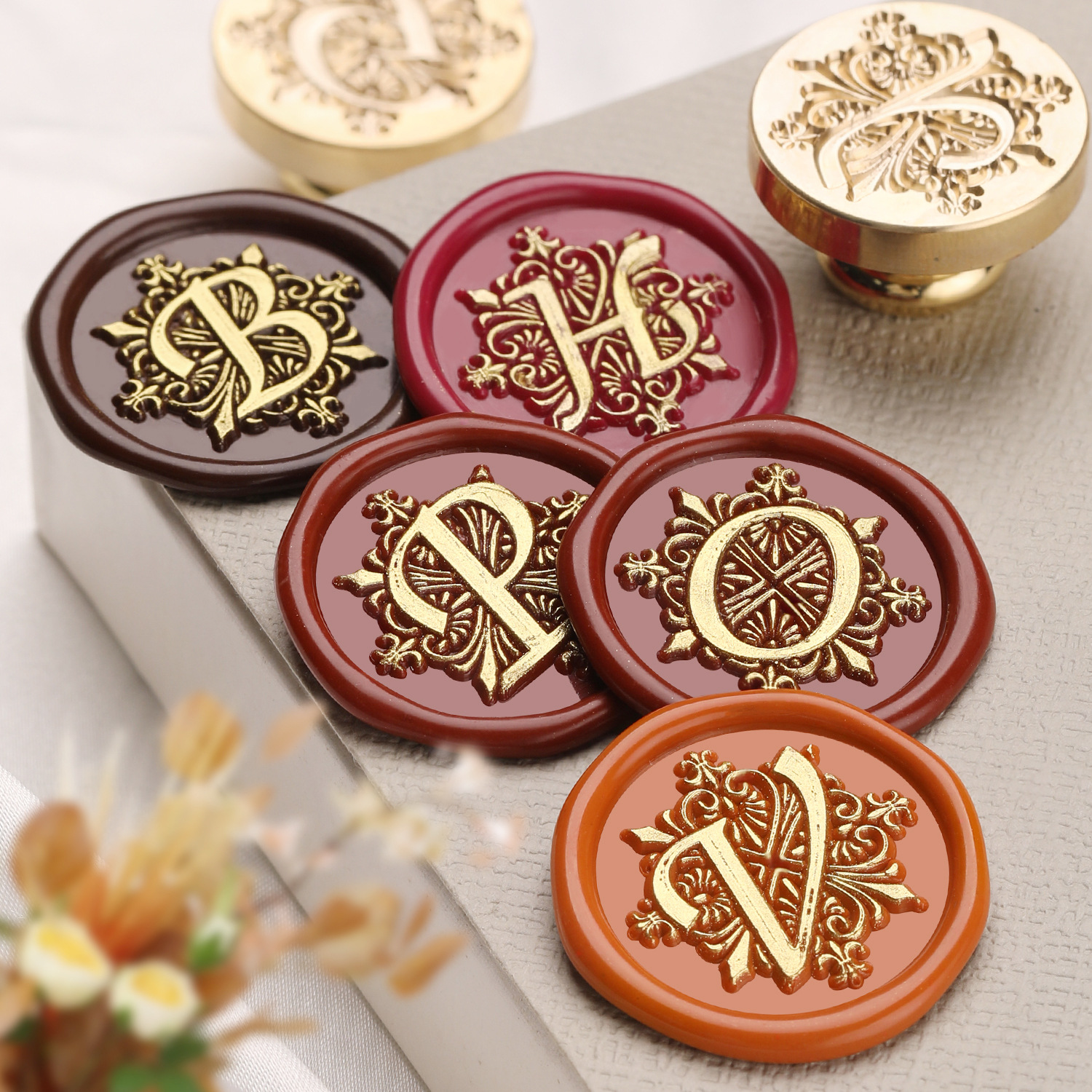 Wax Seal Stamps Head 26 Letter - Wax Seal Letter Kit のレビューと価格