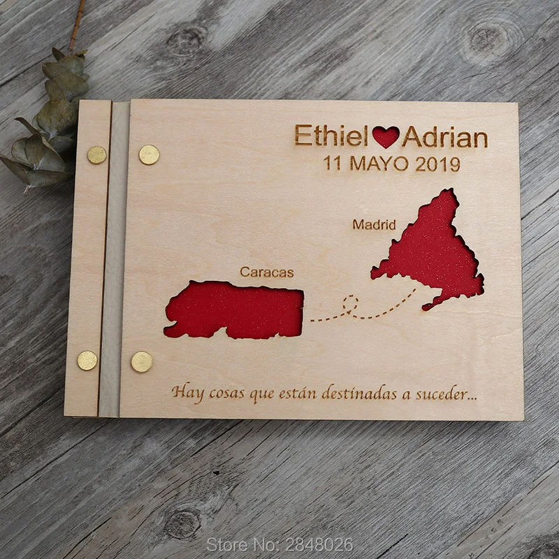 Map engraved wedding guestbook - Custom Star Map のレビューと価格