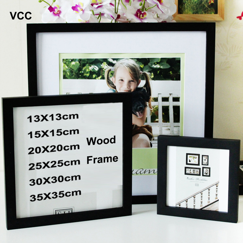 Classic Wooden Square Picture  - Engraved Wood Frame のレビューと価格