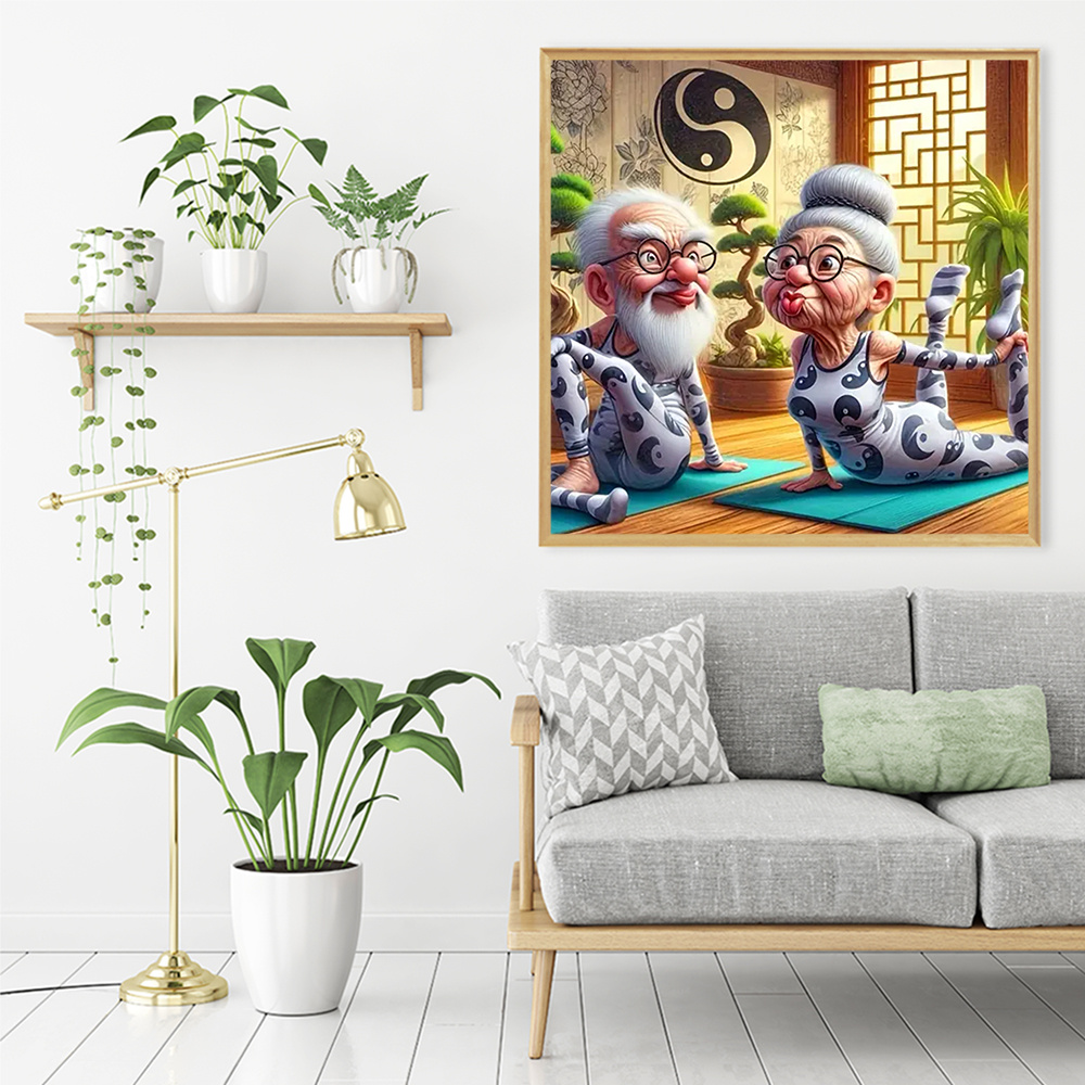 Momoart Old People Diamond Mos - Photo Mosaic Print のレビューと価格