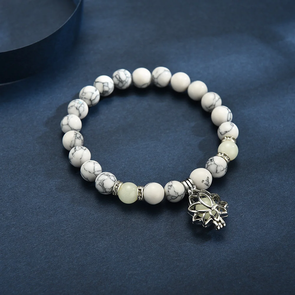 Natural Stone Bracelet Yoga He - Coordinates Bracelet のレビューと価格