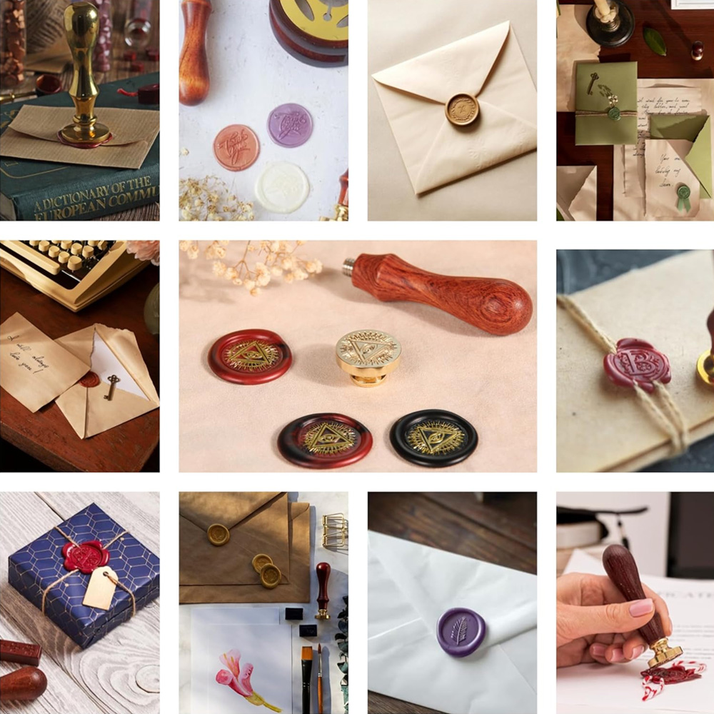 Custom Wax Seal Stamp, Persona - Wax Seal Letter Kit のレビューと価格