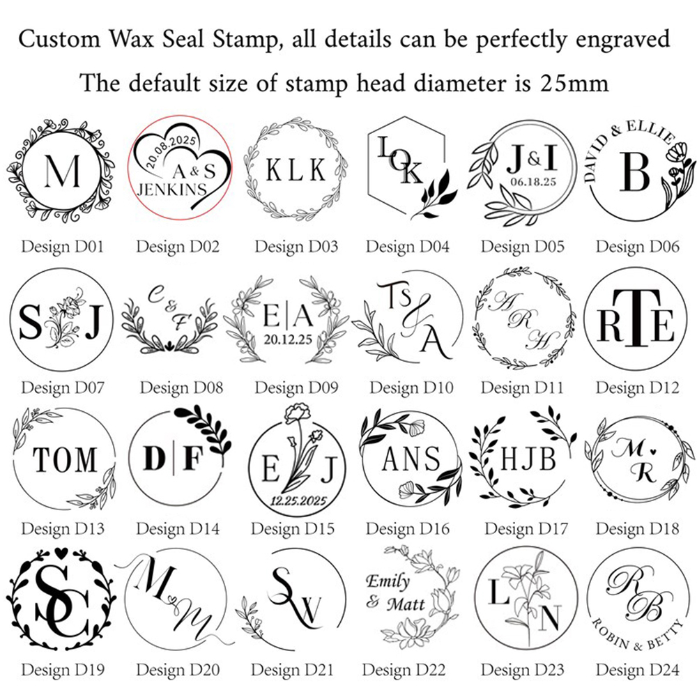 Wedding Custom Wax Seal Stamp  - Wax Seal Letter Kit のレビューと価格
