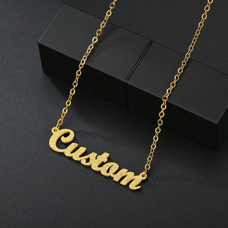 Letdiffery Custom Name Jewelry - Name Necklace Custom のレビューと価格