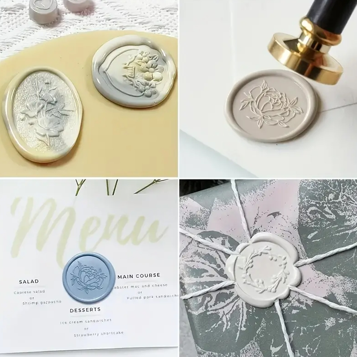 100pc/bag Wax Seal Beads Kit,D - Wax Seal Letter Kit のレビューと価格