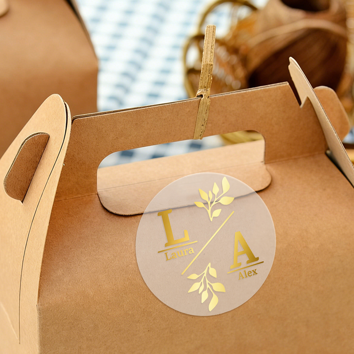 30/60/120/240pcs Custom Text R - Personalised Candle Label のレビューと価格