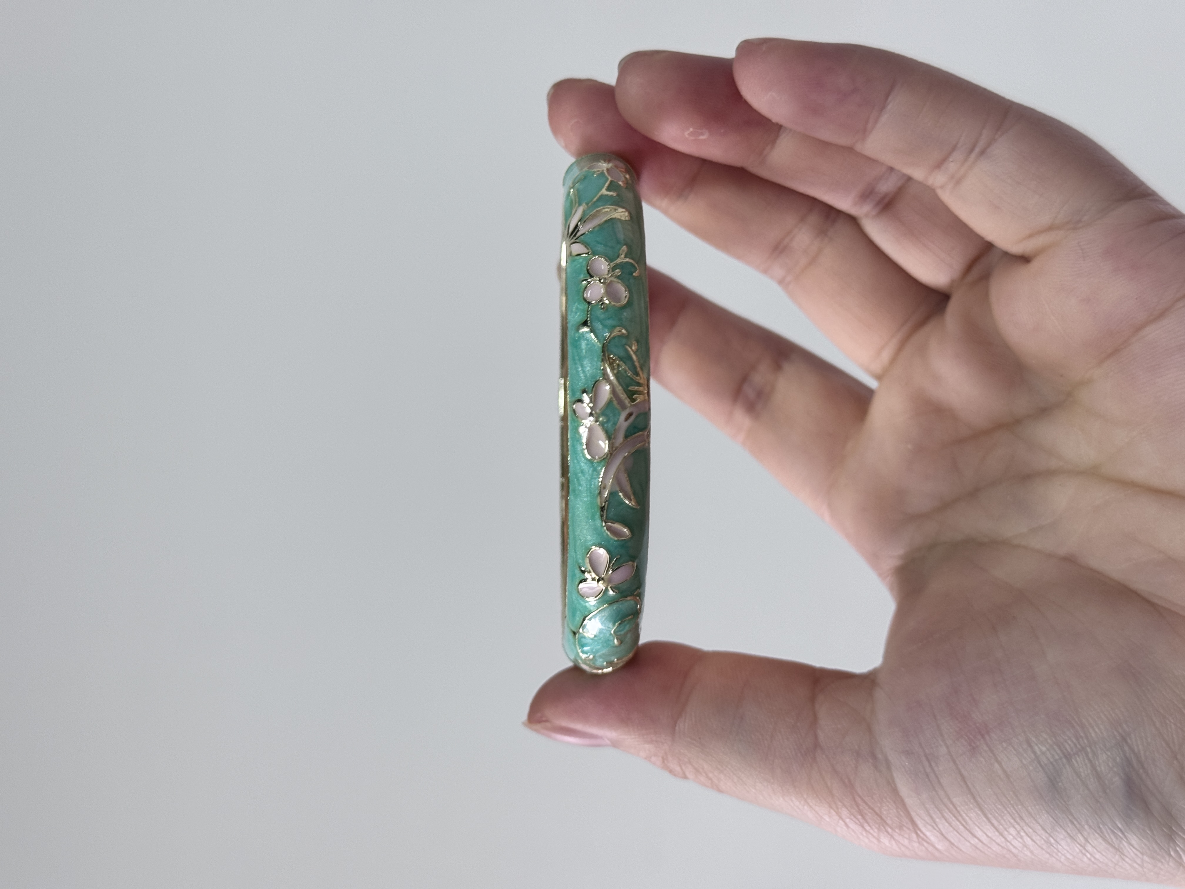 Open cuff bangle Enamel floral - Coordinates Bracelet のレビューと価格