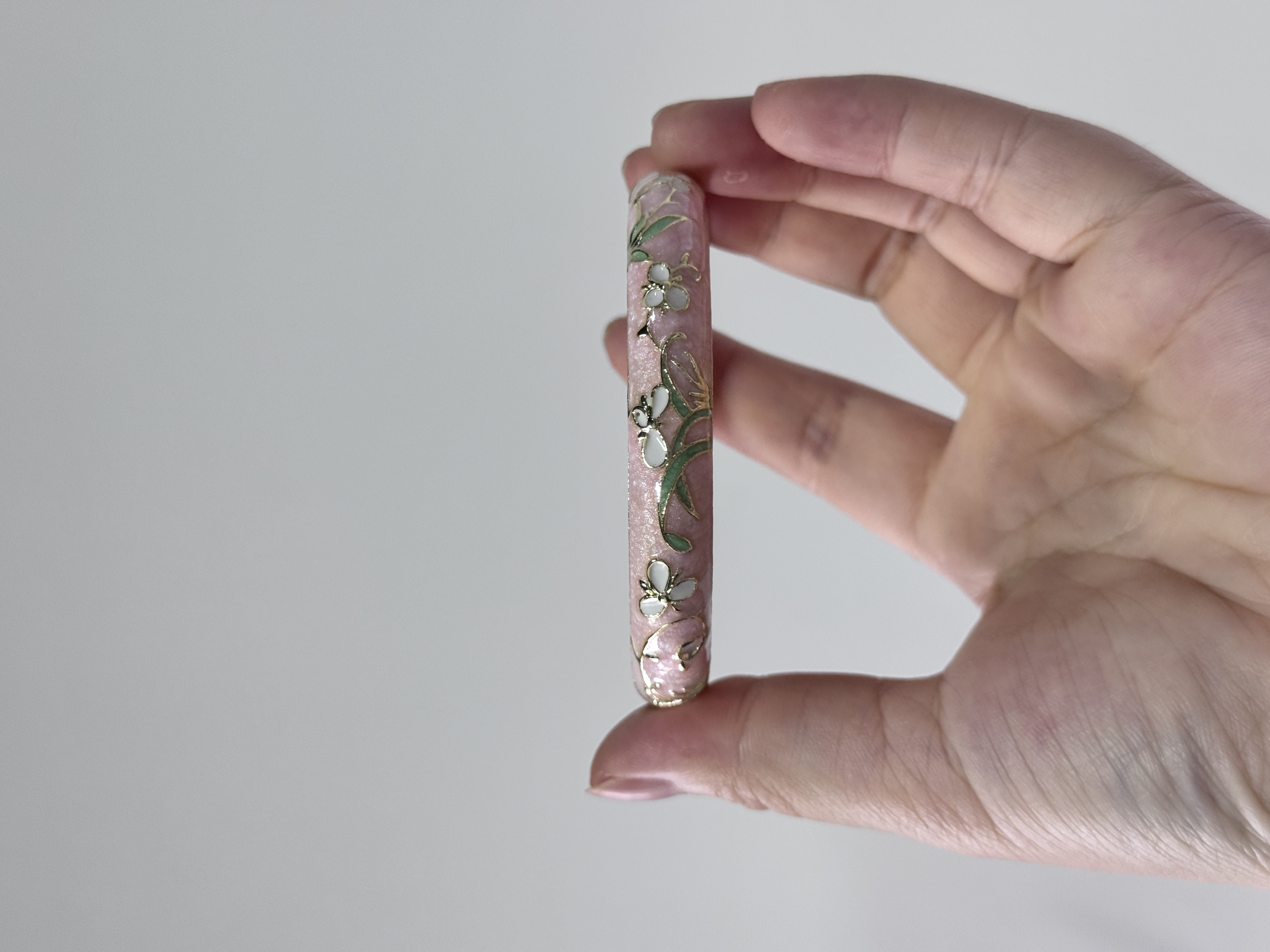 Open cuff bangle Enamel floral - Coordinates Bracelet のレビューと価格