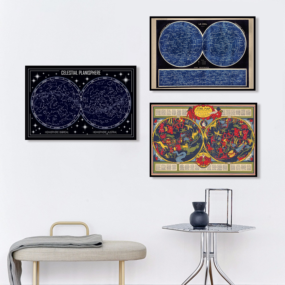 1pc Celestial Planisphere Map  - Custom Star Map のレビューと価格