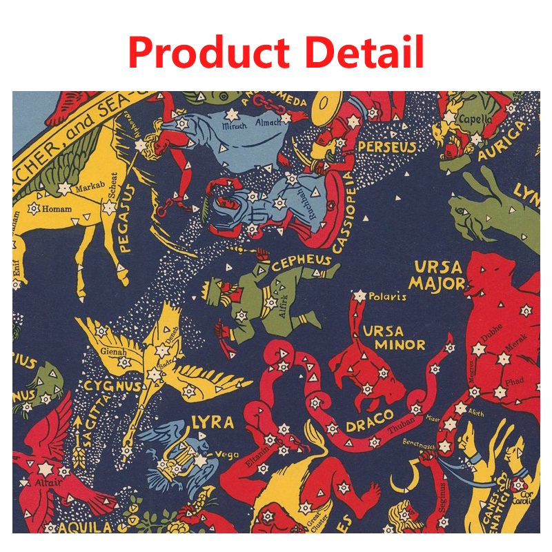 1pc Celestial Planisphere Map  - Custom Star Map のレビューと価格