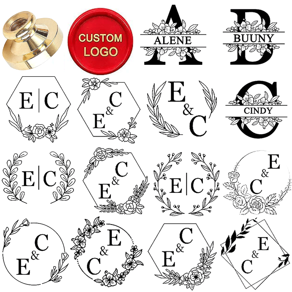 Custom Letter Wax Seal Stamp K - Wax Seal Letter Kit のレビューと価格