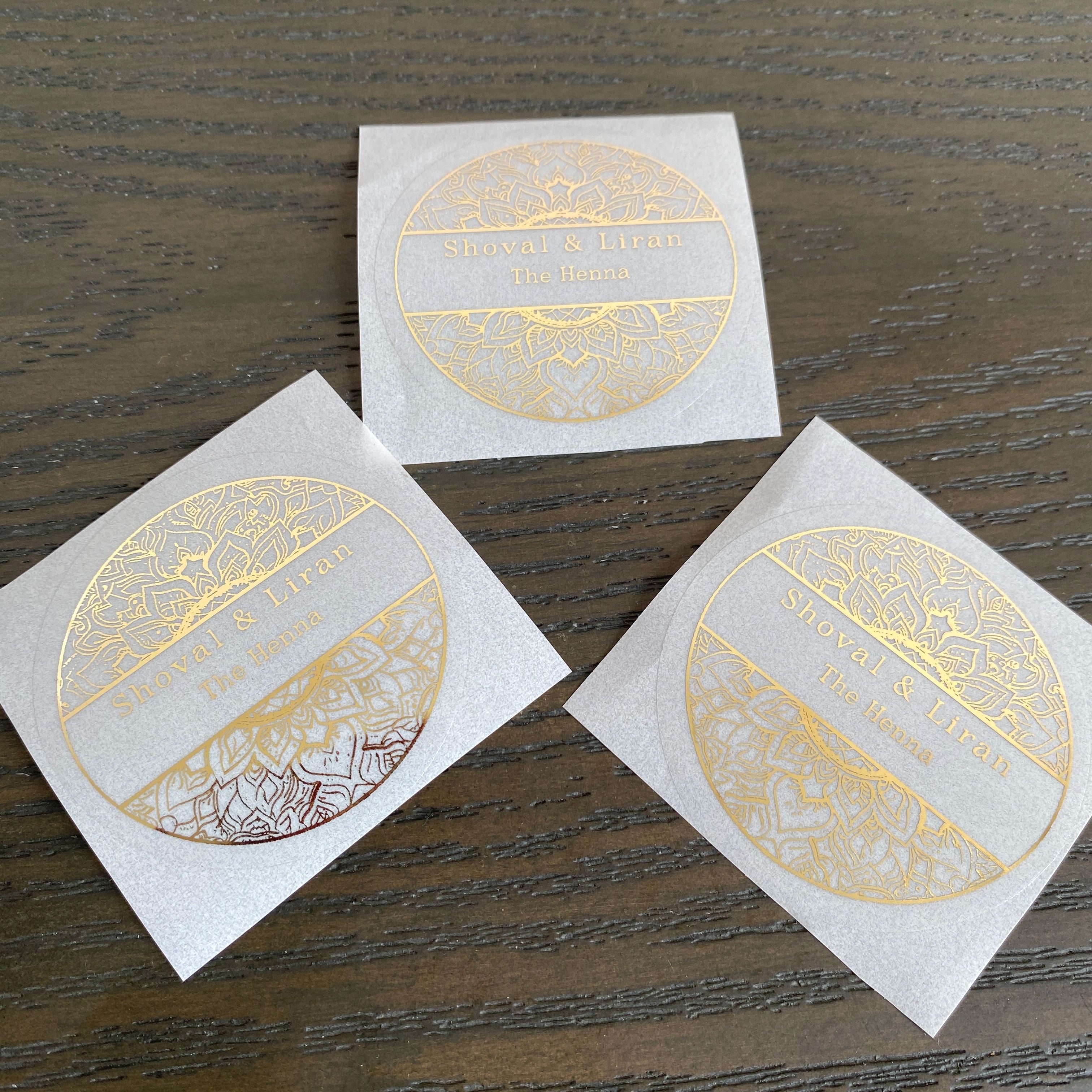 Custom henna day candle sticke - Personalised Candle Label のレビューと価格