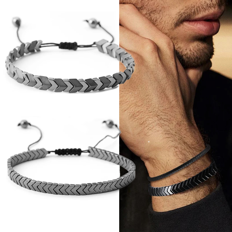 Fashion Hematite Bracelet Ener - Coordinates Bracelet のレビューと価格