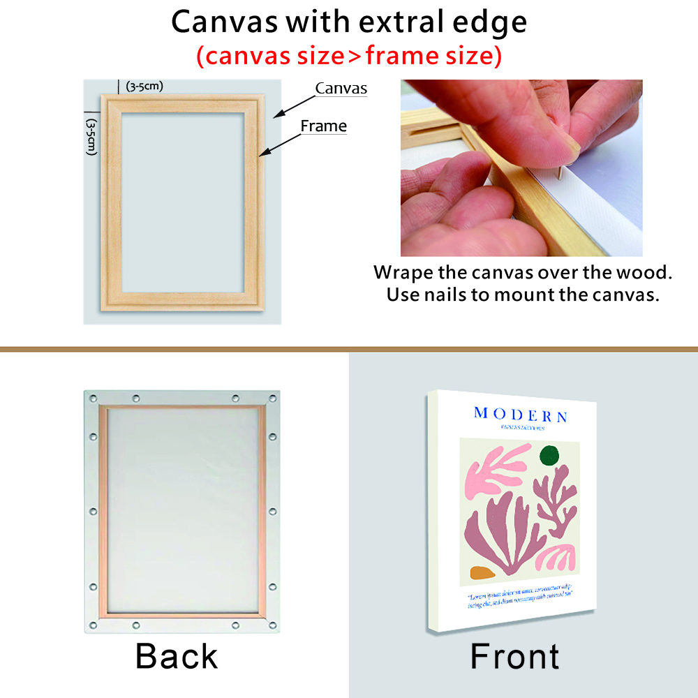 30x40 50x70 70x100cm Canvas Fr - Engraved Wood Frame のレビューと価格