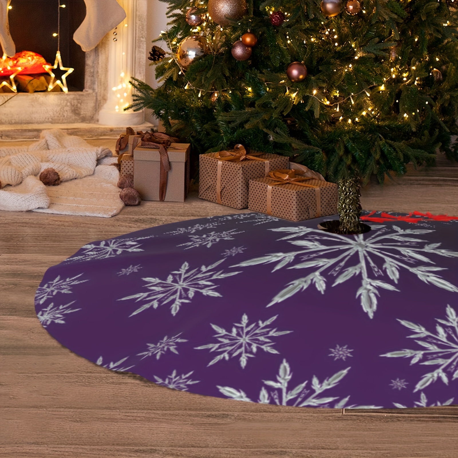 VIKAMA Deep Purple Snowflake P - Family Tree Print のレビューと価格