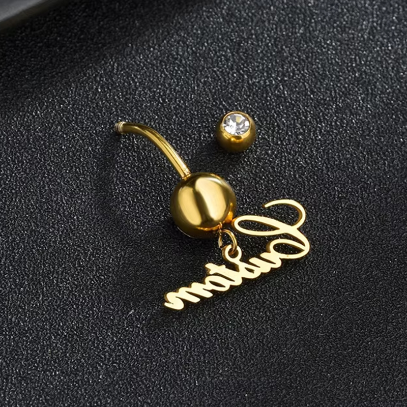 Letdiffery Custom Name Belly B - Initial Ring Custom のレビューと価格