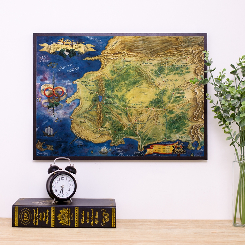 The Wheel of Time Map Poster P - Custom Star Map のレビューと価格