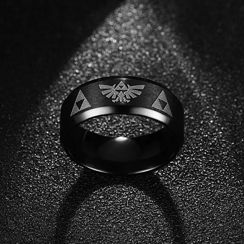 Fashion Anime Triforce Triangl - Initial Ring Custom のレビューと価格