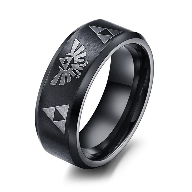 Fashion Anime Triforce Triangl - Initial Ring Custom のレビューと価格