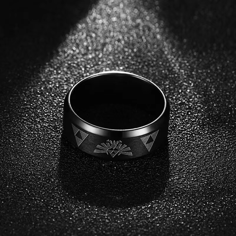 Fashion Anime Triforce Triangl - Initial Ring Custom のレビューと価格