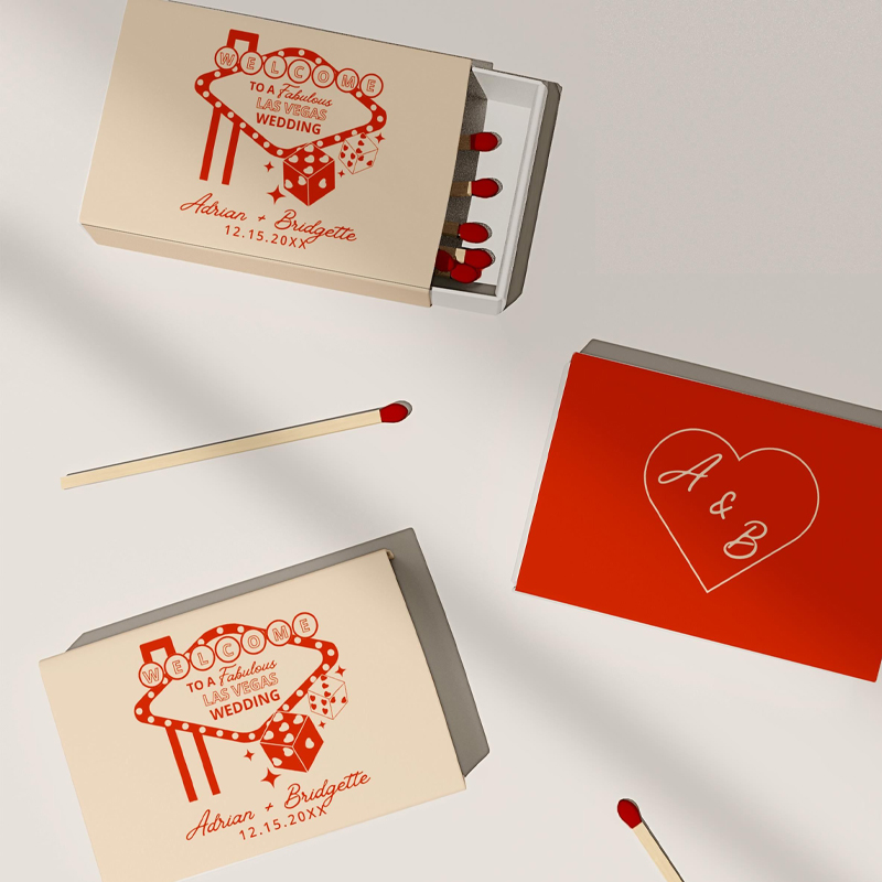 Customized Matchbox Sticker Fo - Personalised Candle Label のレビューと価格