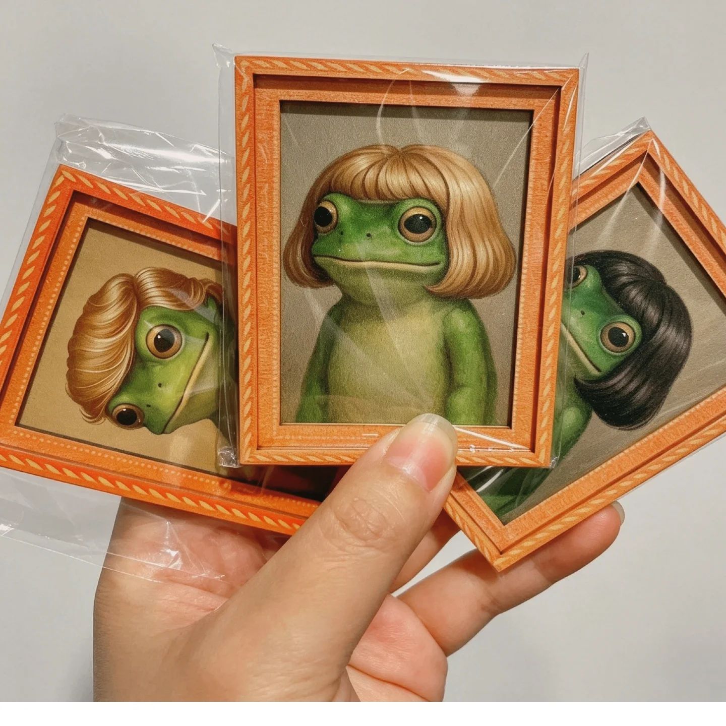 Mini Wooden Photo Frame Frog F - Engraved Wood Frame のレビューと価格