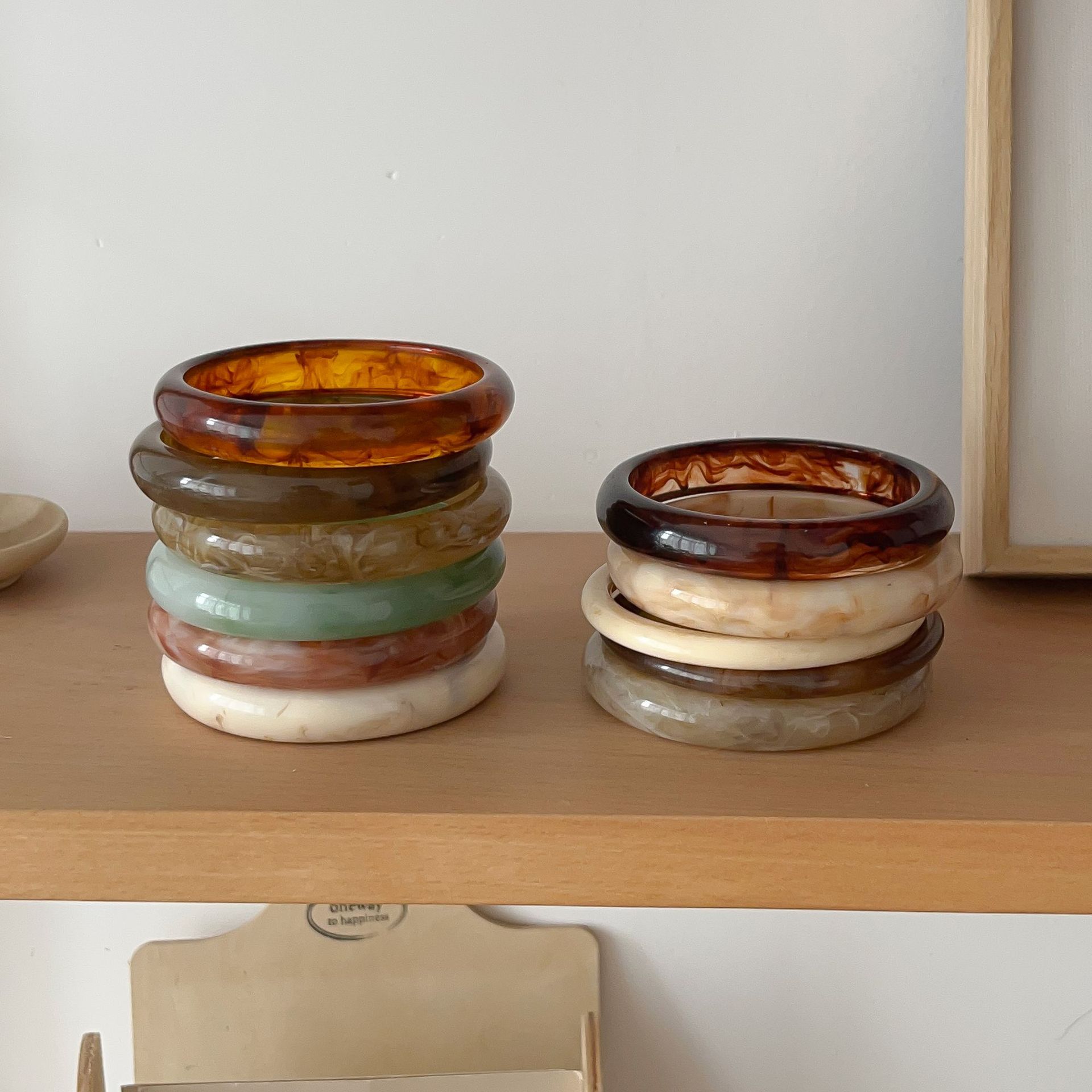 Smudged Resin Fine Bracelets f - Coordinates Bracelet のレビューと価格