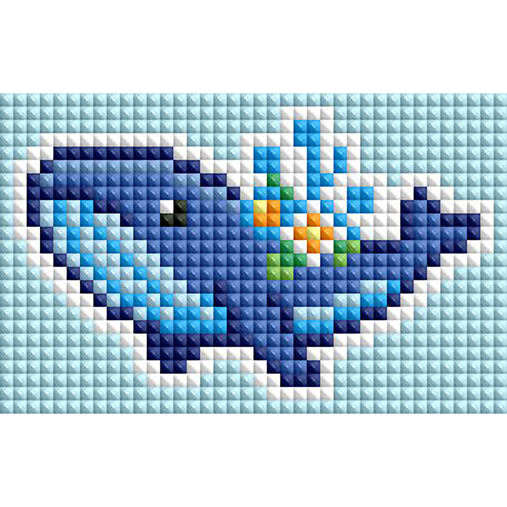 Minigem®: Whale and Flower 9.4 - Photo Mosaic Print のレビューと価格