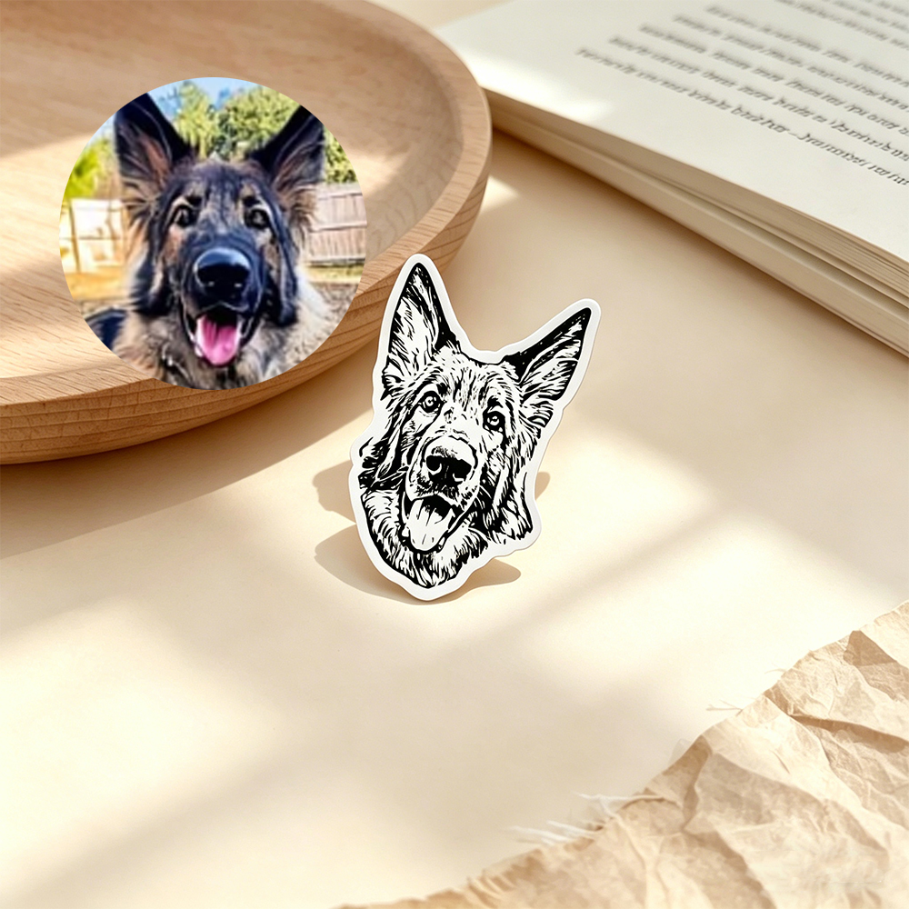Custom pets avatar stainless s - Pet Portrait Custom のレビューと価格