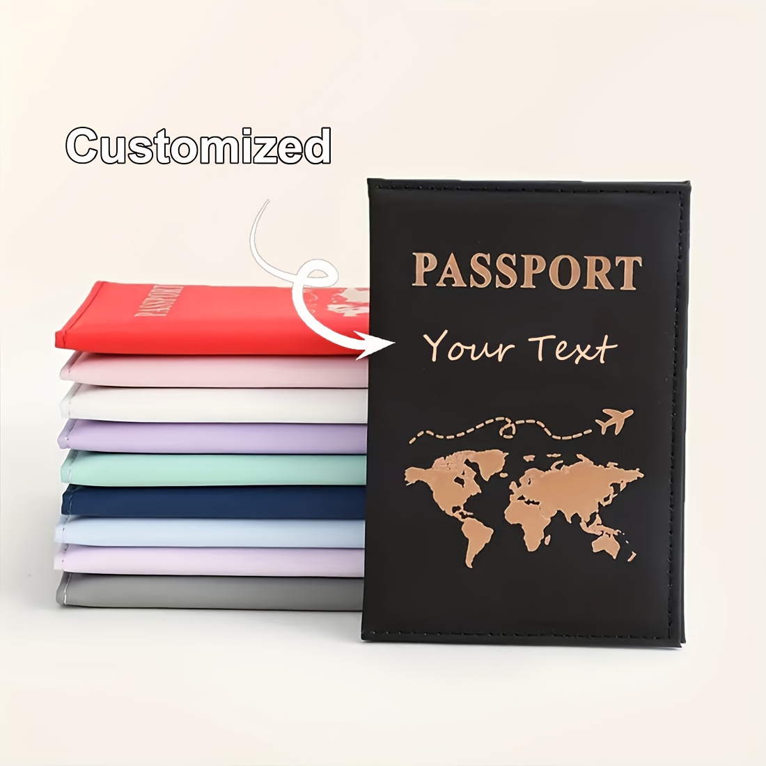 Custom Name World Map Passport - Personalized Name Box のレビューと価格