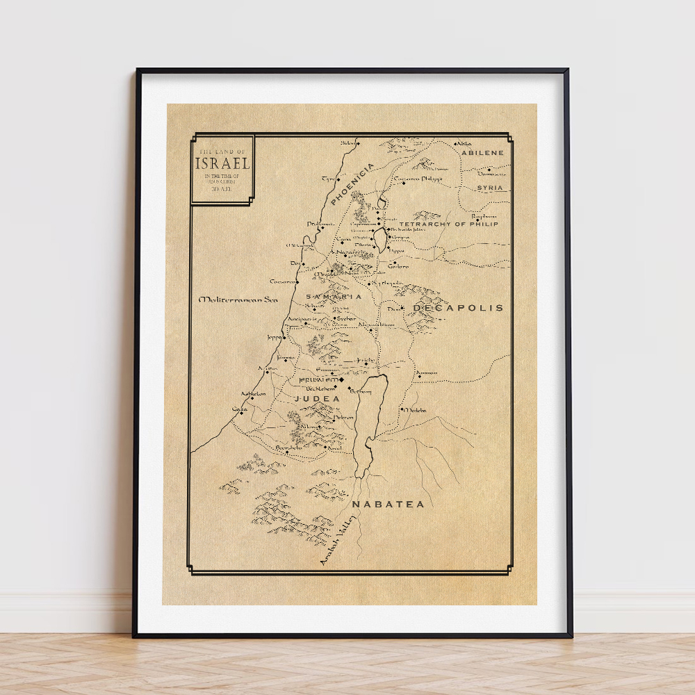 Tel Aviv Map Print Israel City - Custom Star Map のレビューと価格