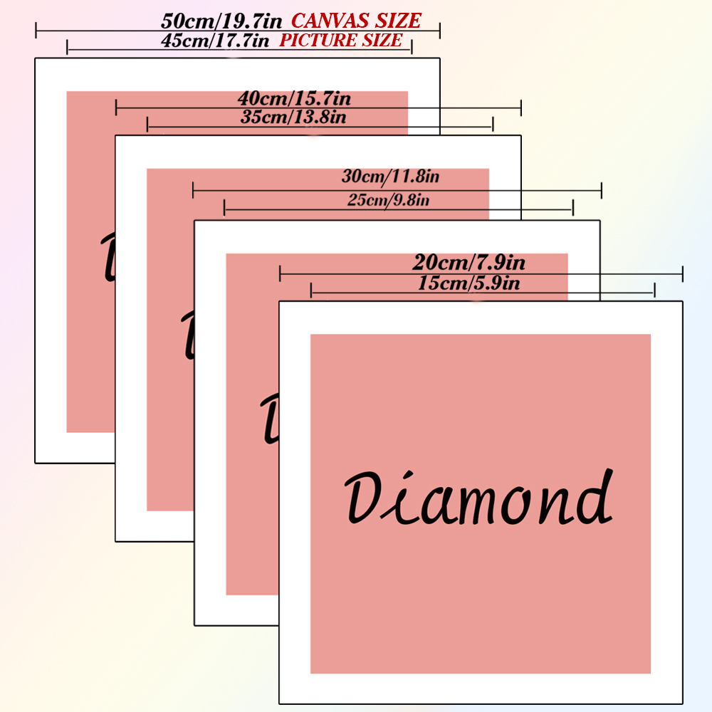 Rose Diamond Painting Full Squ - Photo Mosaic Print のレビューと価格