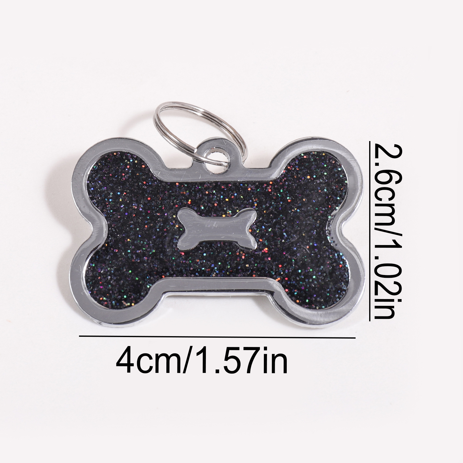 Glitter Custom Text Dog Tags C - Pet Portrait Custom のレビューと価格