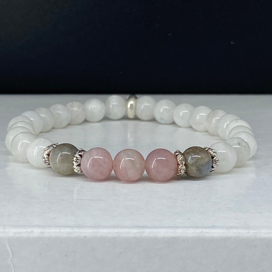 New Moonstone, Labradorite and - Coordinates Bracelet のレビューと価格