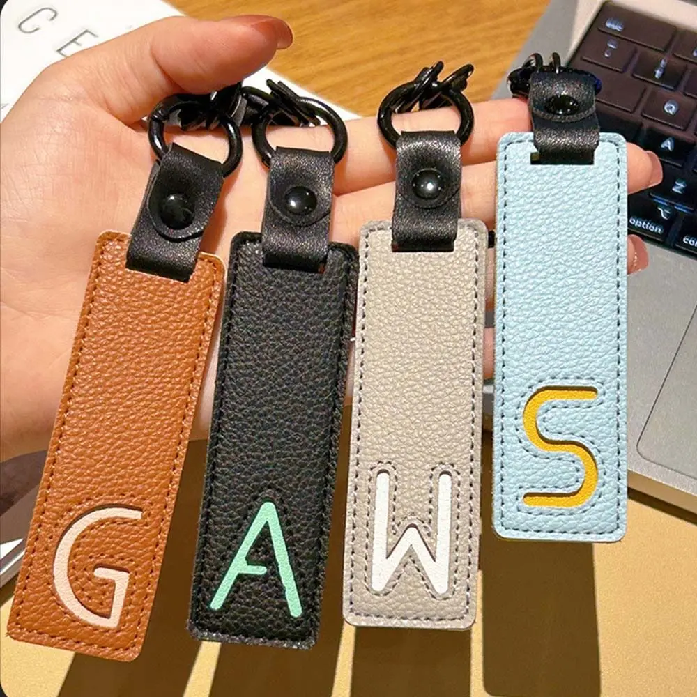 Classic Pu Leather Keychain A- - Monogram Keychain Leather のレビューと価格