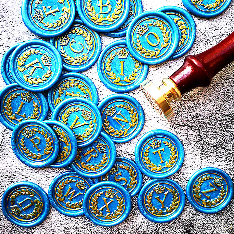 26 Letter A - Z crown Wax Seal - Wax Seal Letter Kit のレビューと価格