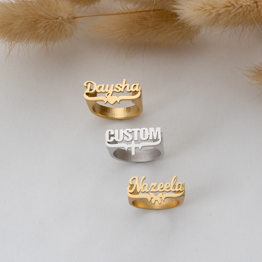 Customized Name Rings, Persona - Initial Ring Custom のレビューと価格