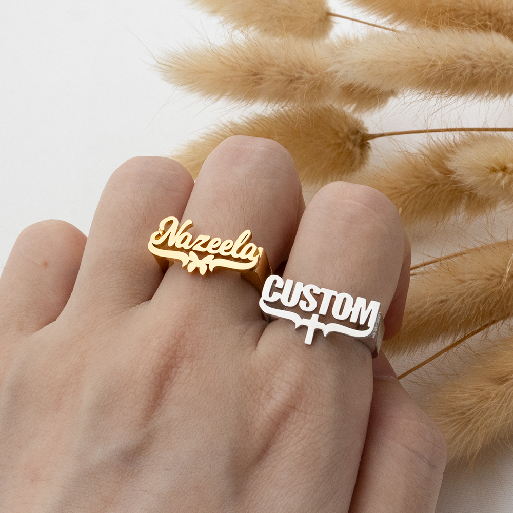 Customized Name Rings, Persona - Initial Ring Custom のレビューと価格
