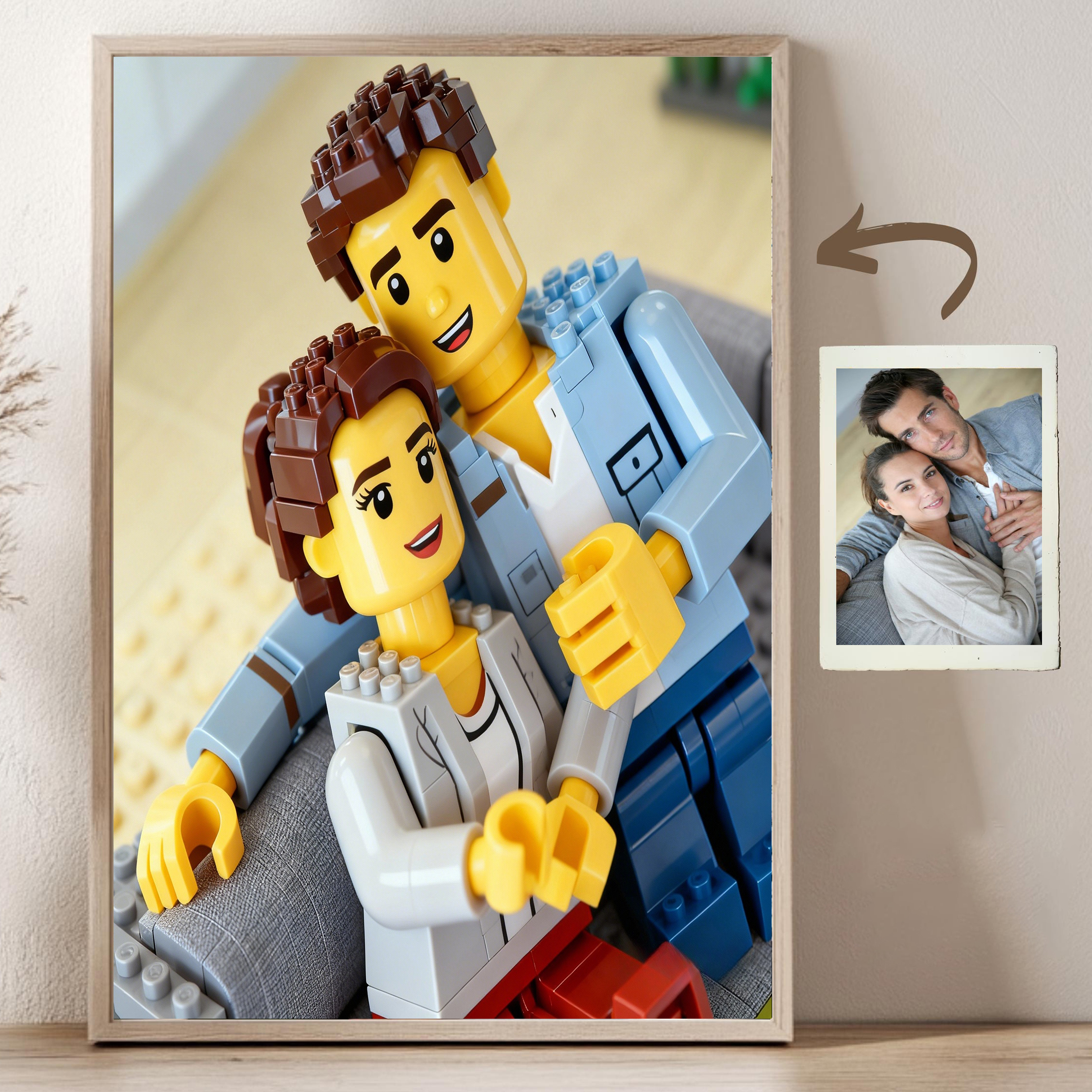 Custom Cartoon Building Block  - Custom Map Poster のレビューと価格