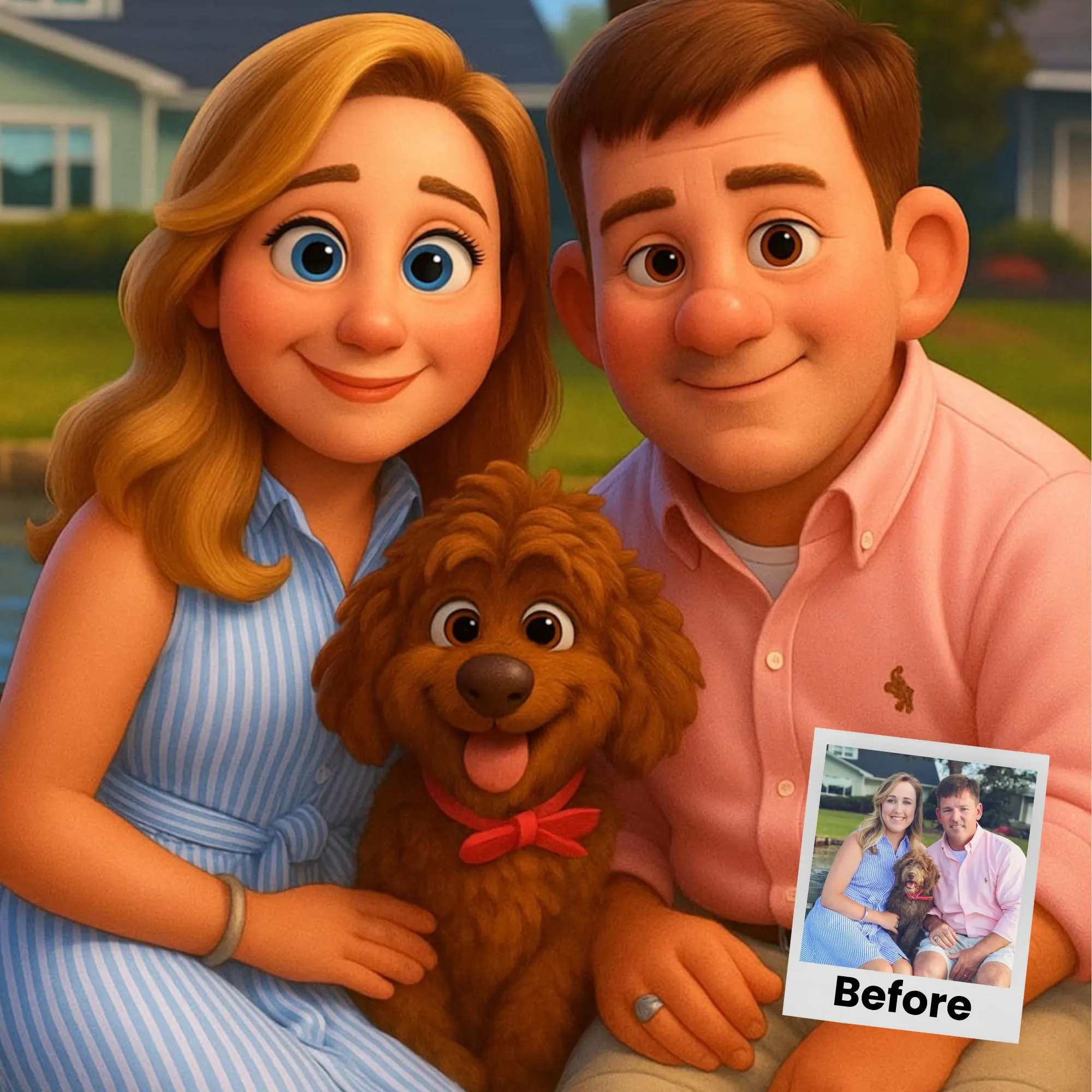 Custom Animated Character Fami - Pet Portrait Custom のレビューと価格