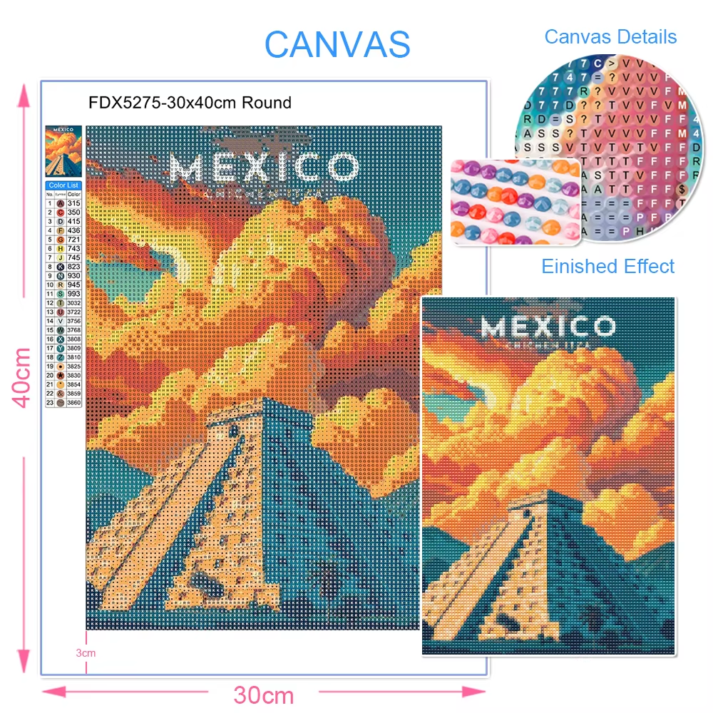 DIY 5D Diamond Mosaic Noveltie - Photo Mosaic Print のレビューと価格