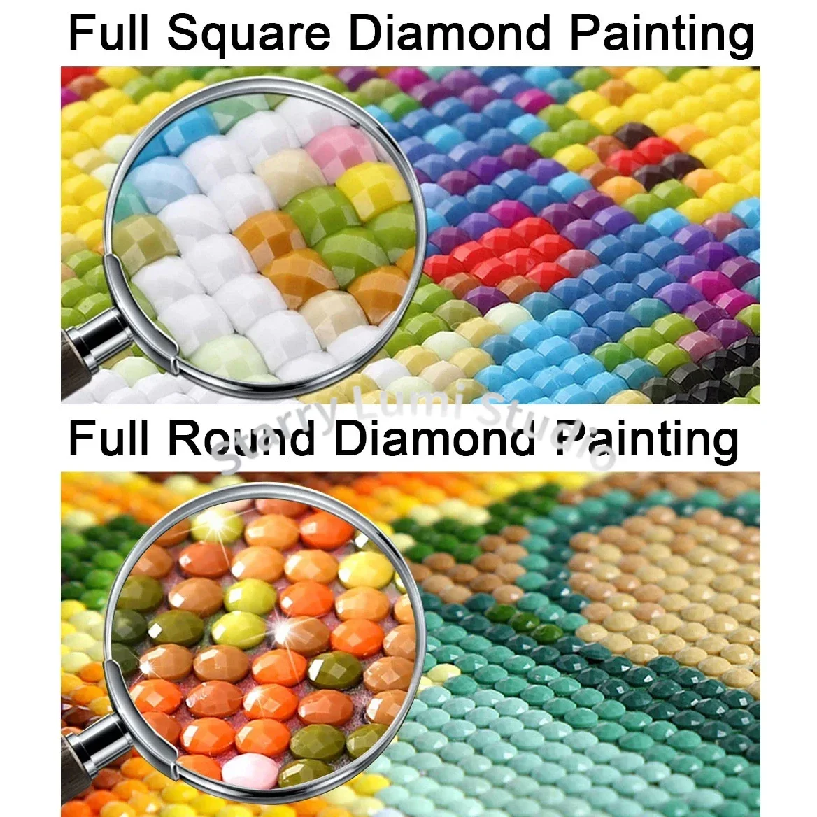 5D Full Square Painting God Mo - Photo Mosaic Print のレビューと価格
