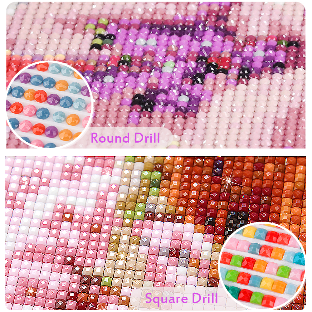 5D Diamond Painting Food Poste - Photo Mosaic Print のレビューと価格
