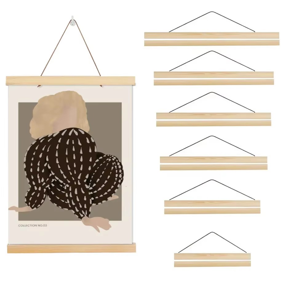 7colors 21-50cm Magnetic Woode - Engraved Wood Frame のレビューと価格