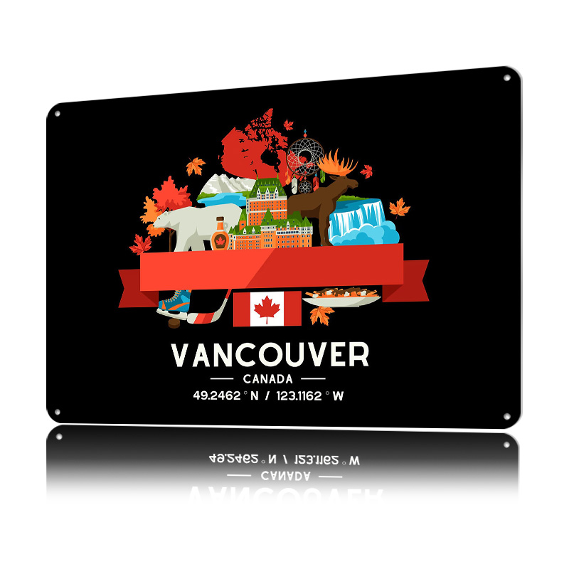 Vancouver City Map Printed Pos - Custom Map Poster のレビューと価格