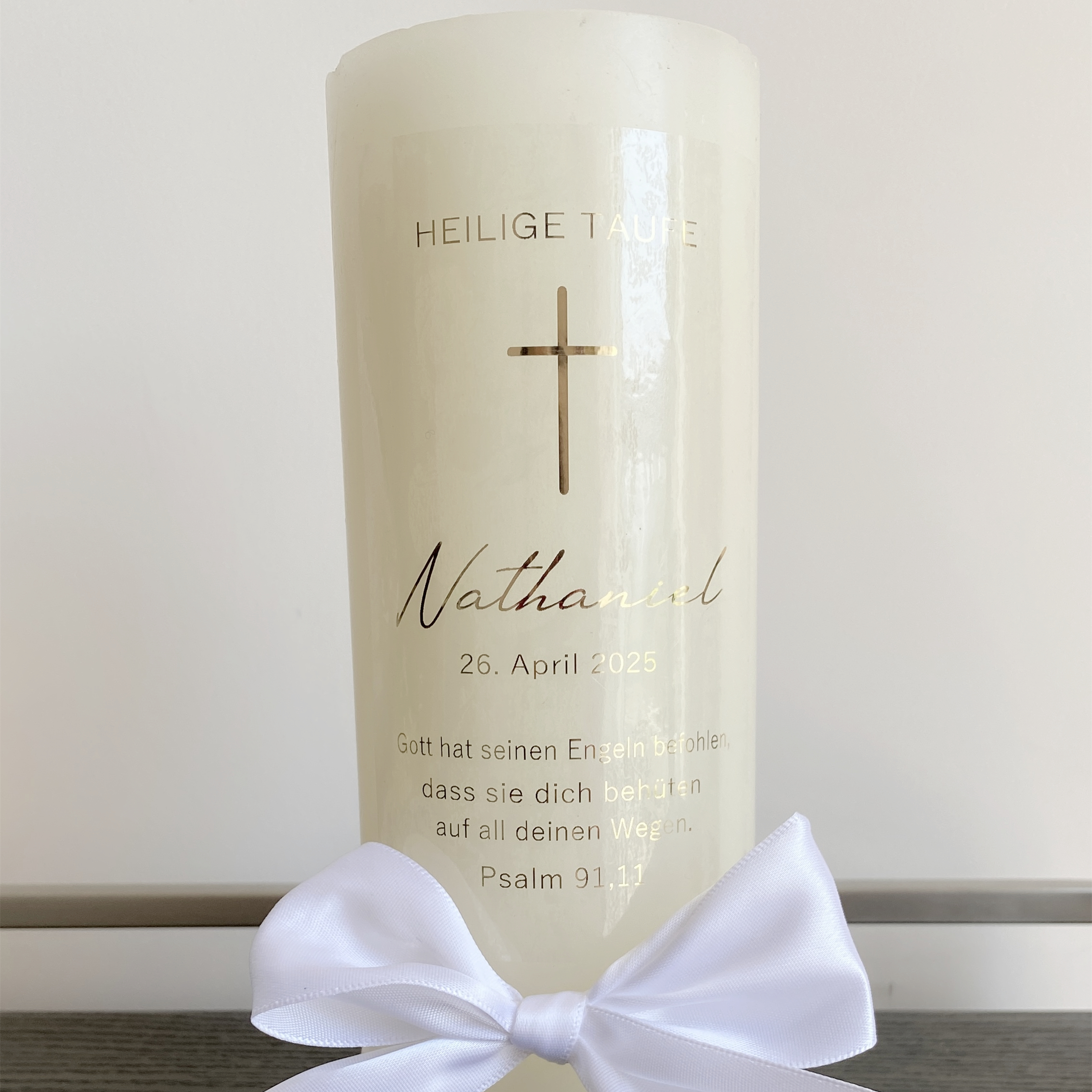 Personalized My Holy Baptism C - Personalised Candle Label のレビューと価格