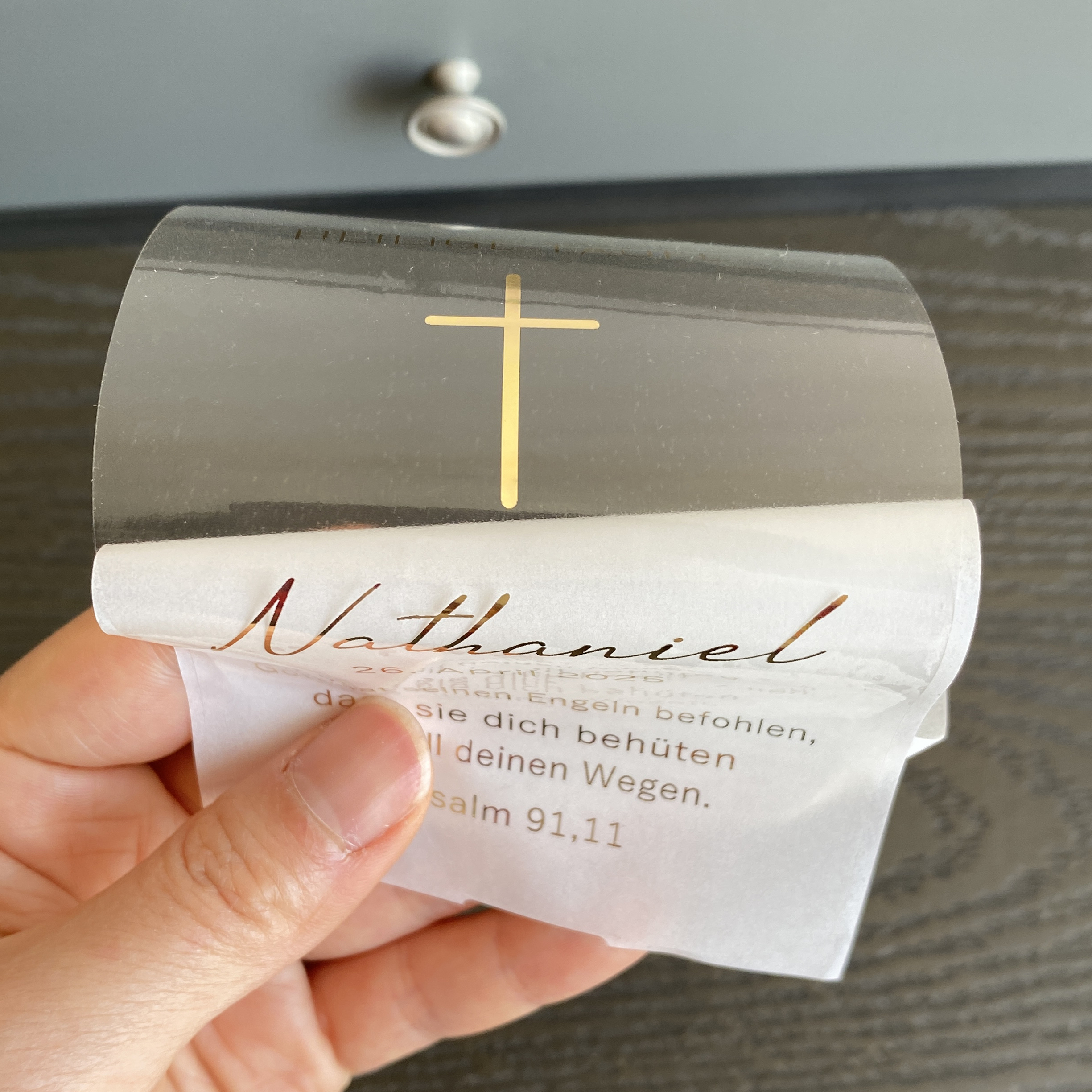 Personalized My Holy Baptism C - Personalised Candle Label のレビューと価格