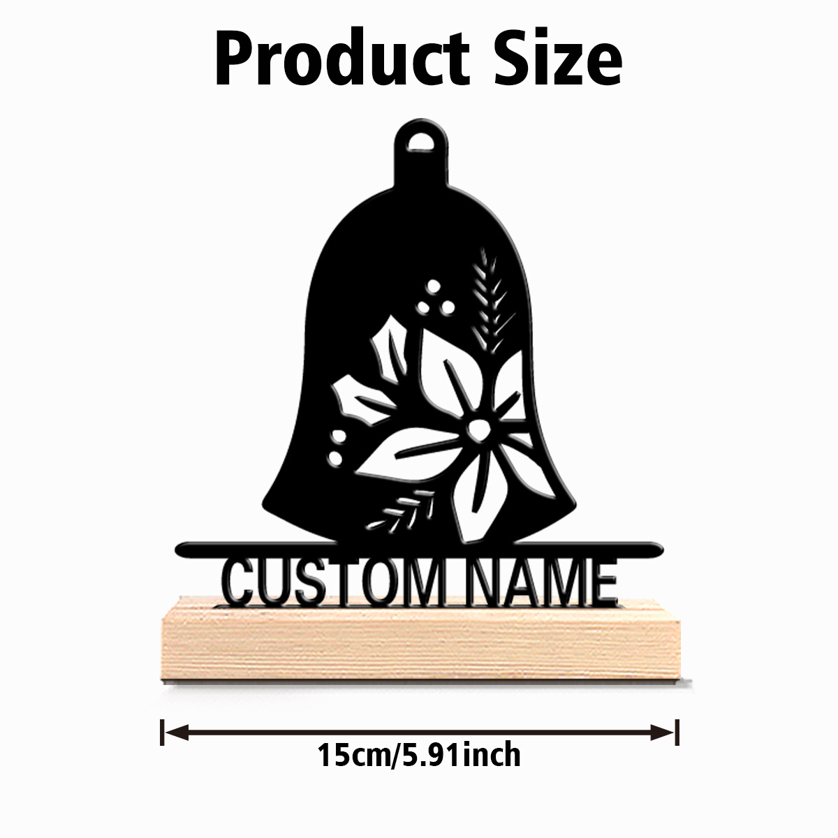 1pc New Design Personalized Cu - Engraved Wood Frame のレビューと価格