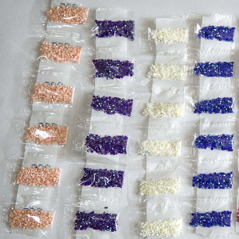 HOMFUN AB Square Drill DIY Dia - Photo Mosaic Print のレビューと価格